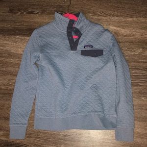 Patagonia Womens Cotton Quilt Snap T Pullover